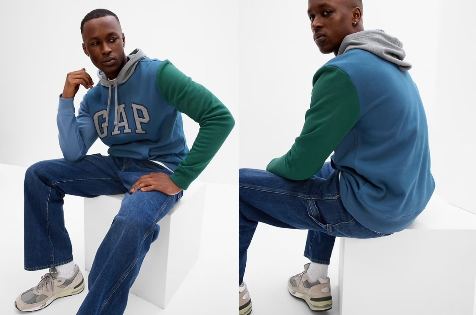 Gap Logo Colorblock Hoodie