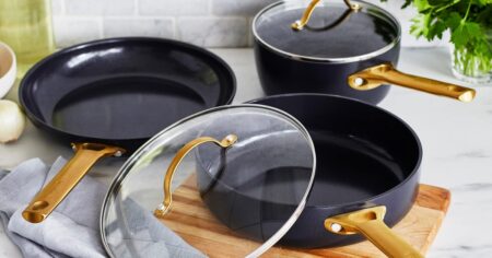 GreenPan Reserve Hard Anodized Healthy Ceramic Piece Nonstick Cookware