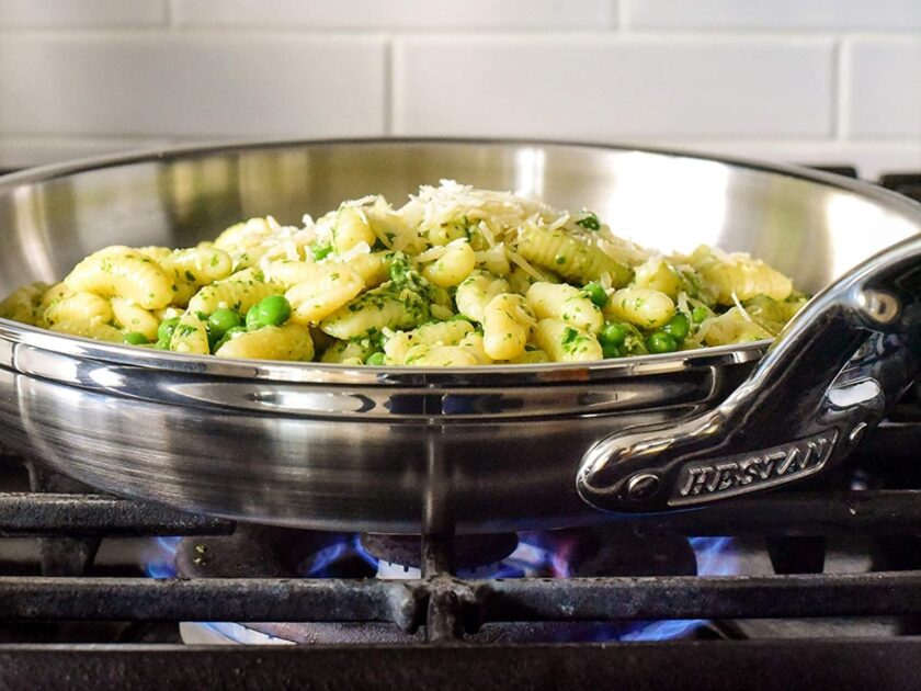 Hestan ProBond Collection Professional Clad Stainless Steel Piece Cookware Set