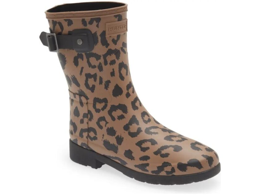 Hunter Leopard Rain Boots