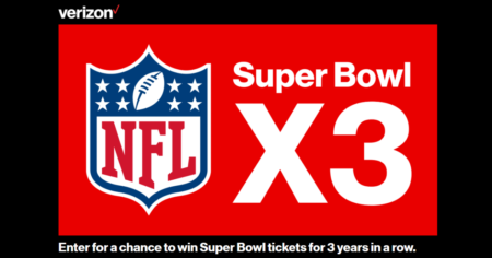 The Verizon Years of Super Bowl Sweepstakes