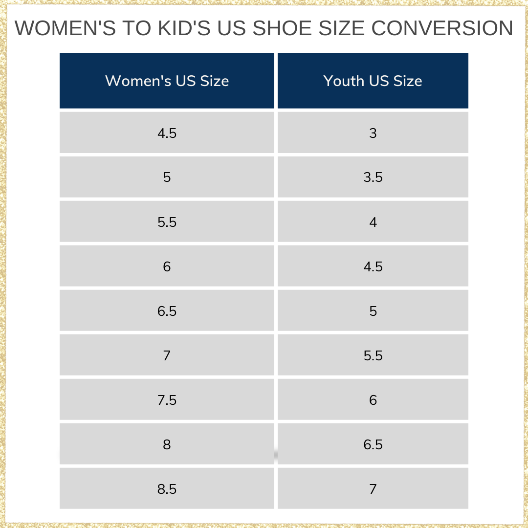 Womens US Size 