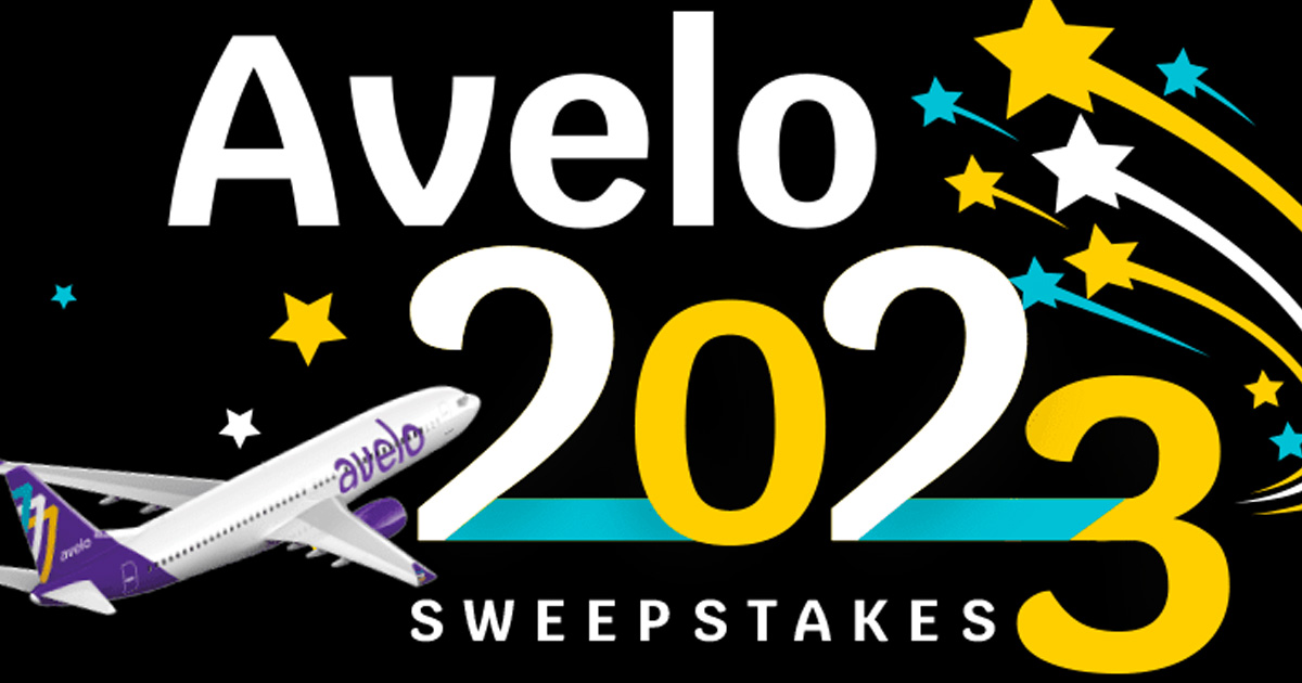 Avelo 2023 Sweepstakes The Freebie Guy®