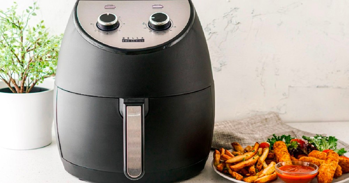 Best Buy Bella Pro Series 4.2Qt. Analog Air Fryer Only 19.99 (Reg