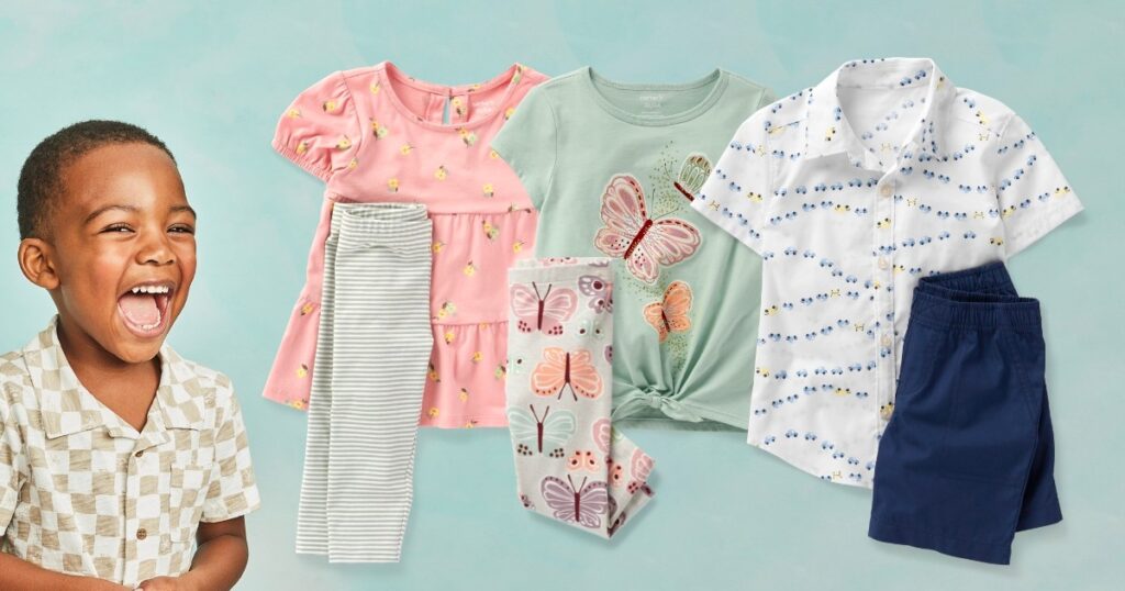 Carter's Doorbuster Deals Bodysuits from 2.40, Sleep & Plays for 8