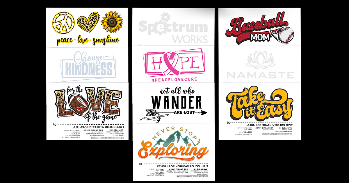 Free Heat Transfer Sample Pack The Freebie Guy® ️️️