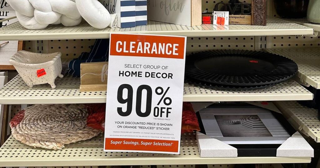 Hobby Lobby Clearance Up to 90 Off Home Decor The Freebie Guy® ️️️