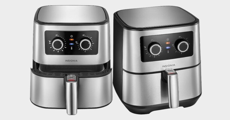 Best Buy - Insignia 5 Qt. Analog Air Fryer Only $34.99 (Reg. $100 ...