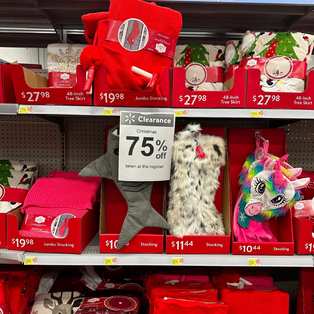 Walmart Clearance - 75% Off Christmas Holiday Items - The Freebie Guy®