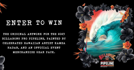 Billabong ProPipeline Kamea Hadar Painting Sweepstakes