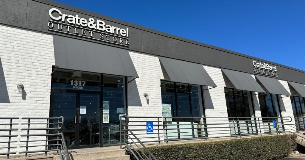 Crate Barrel Outlet Up To 75 Off Furniture Decor More The   Crate Barrel Outlet 1024x538 