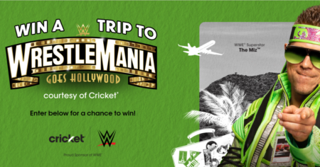 Cricket Wireless Wrestlemania Flyaway Sweepstakes