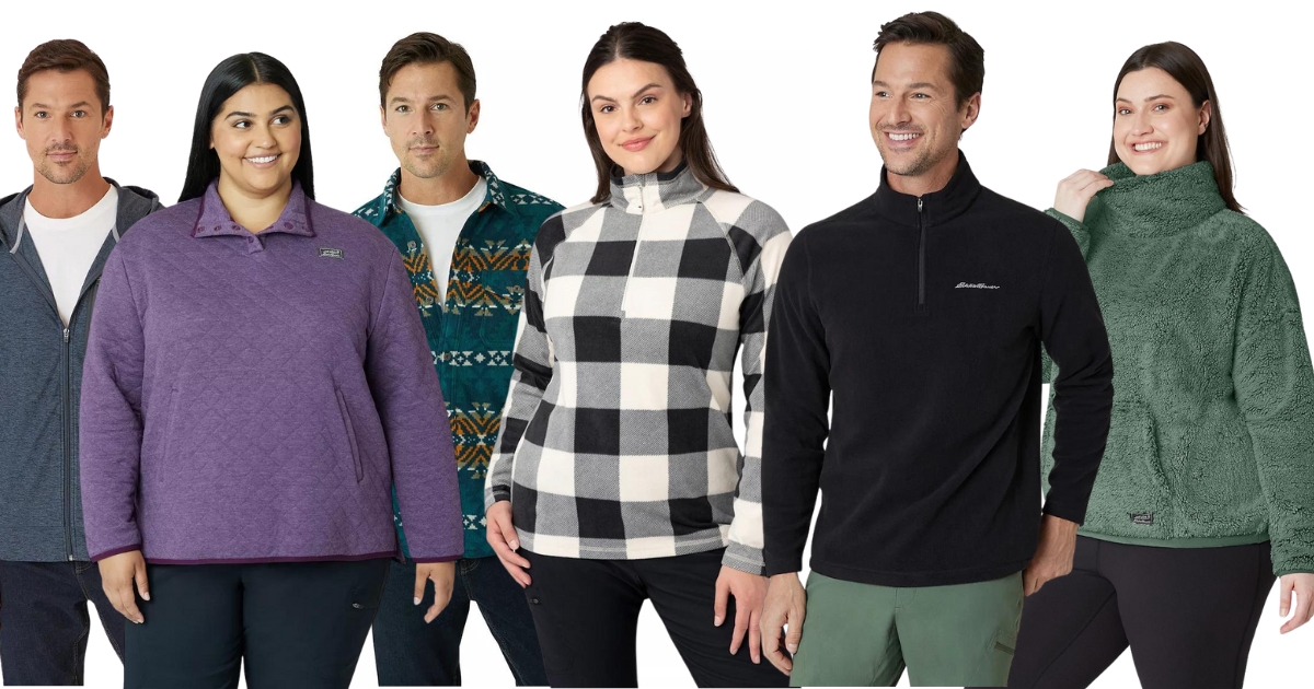 Kohl's Eddie Bauer Sweatshirts, Hoodies, & More from 9.62 (Reg. 55