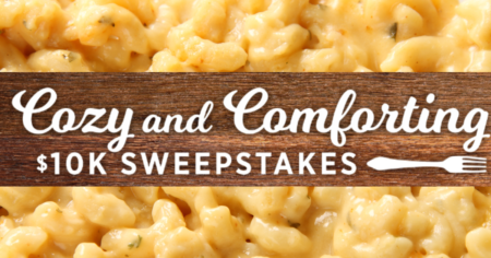 Food Network Cozy And Comforting K Sweepstakes