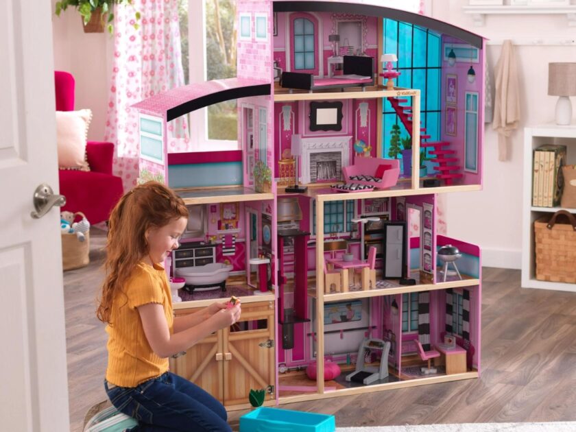 KidKraft Shimmer Mansion Wooden Dollhouse