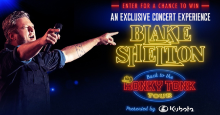 Kubota Honky Tonk Concert Ticket Sweepstakes