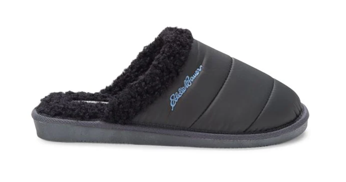 Quilted Faux Lined Slippers