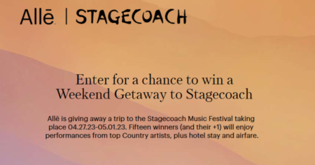 The Stagecoach Weekend Giveaway from Alle