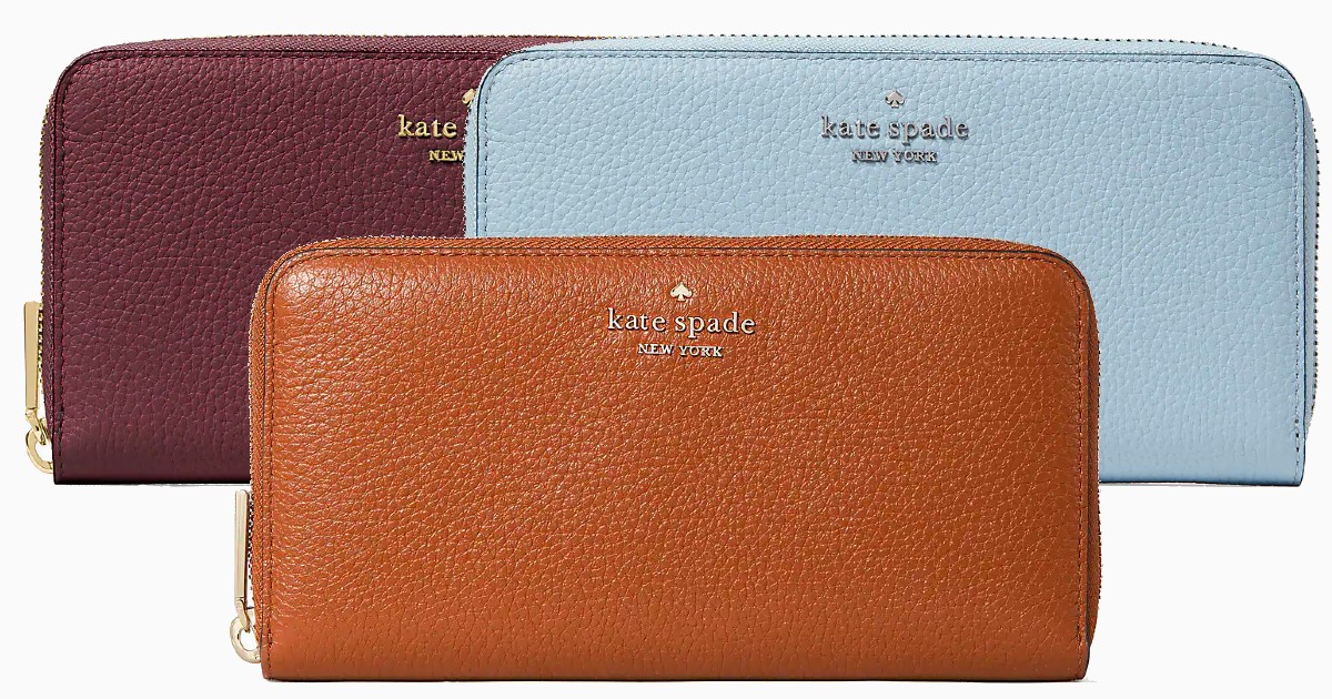 Kate Spade - Today Only: Leila Large Continental Wallet Only $59 (Reg.  $229) - The Freebie Guy®