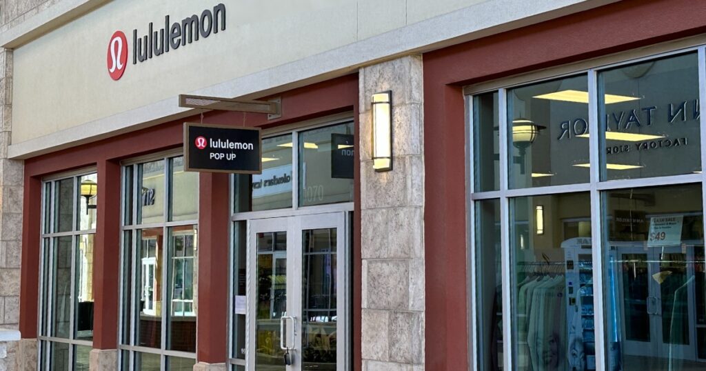 Today is the day! Lululemon - Tanger Outlets, Fort Worth