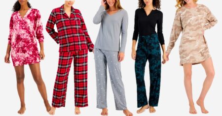 macys pajamas