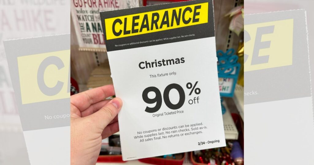 Michael's 90 Off Christmas Clearance The Freebie Guy® ️️️