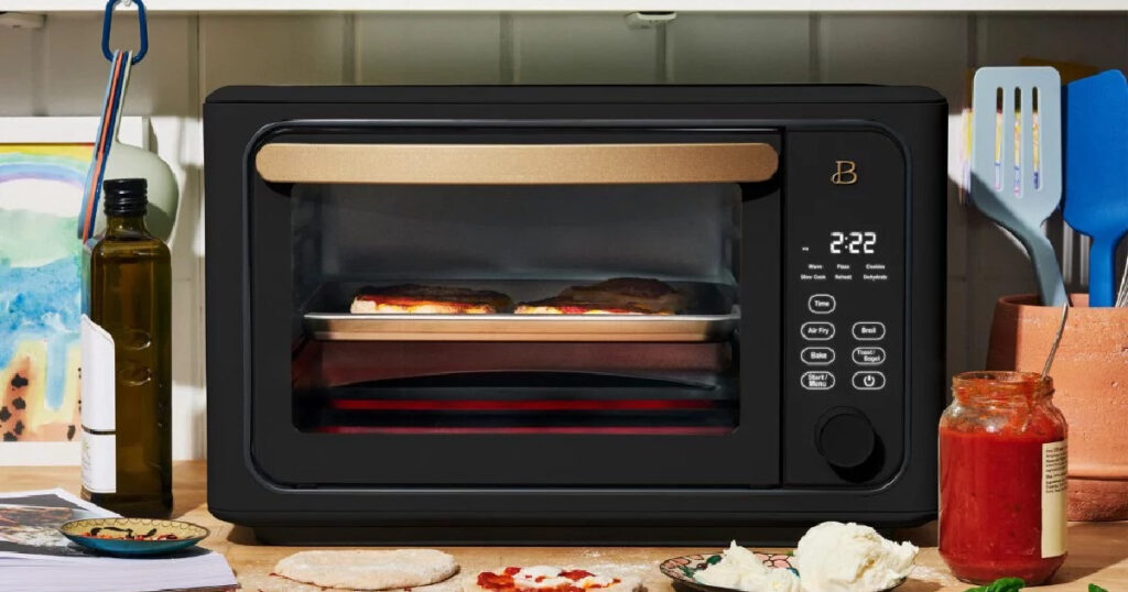 Walmart Beautiful by Drew Barrymore Toaster Oven Only 79 The Freebie Guy®