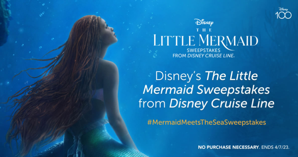 Disney Cruise Line Little Mermaid Sweepstakes