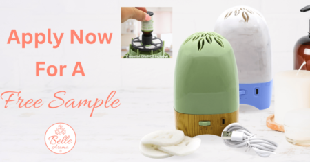 Free Belle Aroma Oil Diffuser Sample