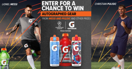 Gatorade UCL Sweepstakes