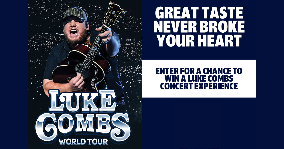 Miller Lite Luke Combs Flyaway Sweepstakes - The Freebie Guy®