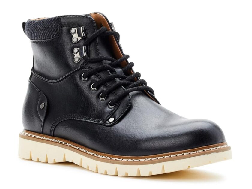 Madden NYC Mens Lace up Combat Boot