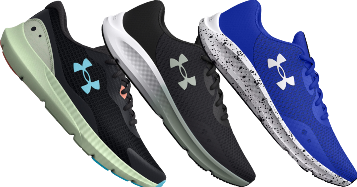 Under Armour Charged Running Shoes From $ (Reg $75) + More - The  Freebie Guy®