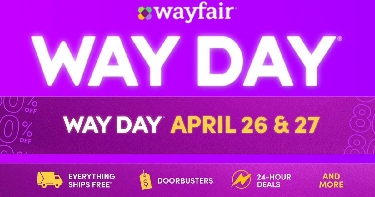 WayFair 2 Days of Deals Up to 80 OFF Furniture The Freebie Guy®