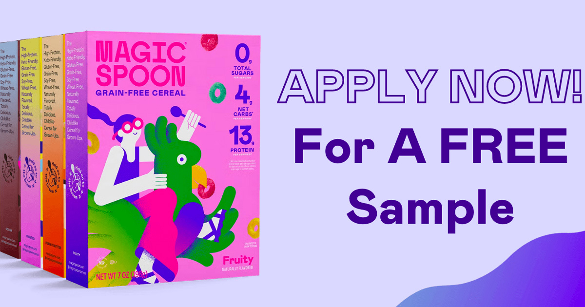 Possible Free Variety Pack Of Magic Spoon Cereal The Freebie Guy® ️️️