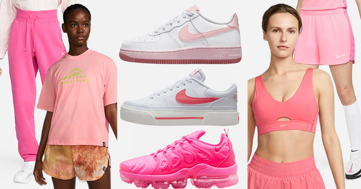 Pretty In Pink: Nike Sneakers At An Extra 20% Off - The Freebie