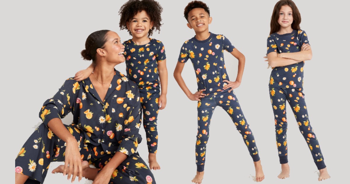 50% Off All Pajamas For The Fam at Old Navy - Includes Holiday Sets