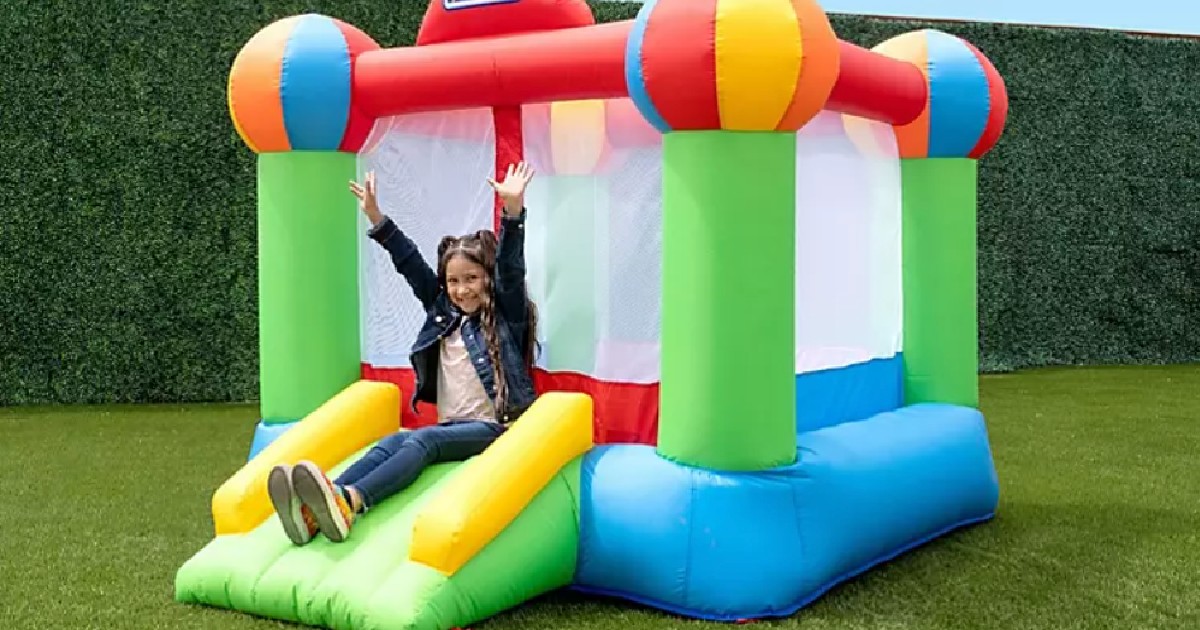 Inflatable Bounce House With Slide Only 99.98 at Sam's Club (Reg. 180