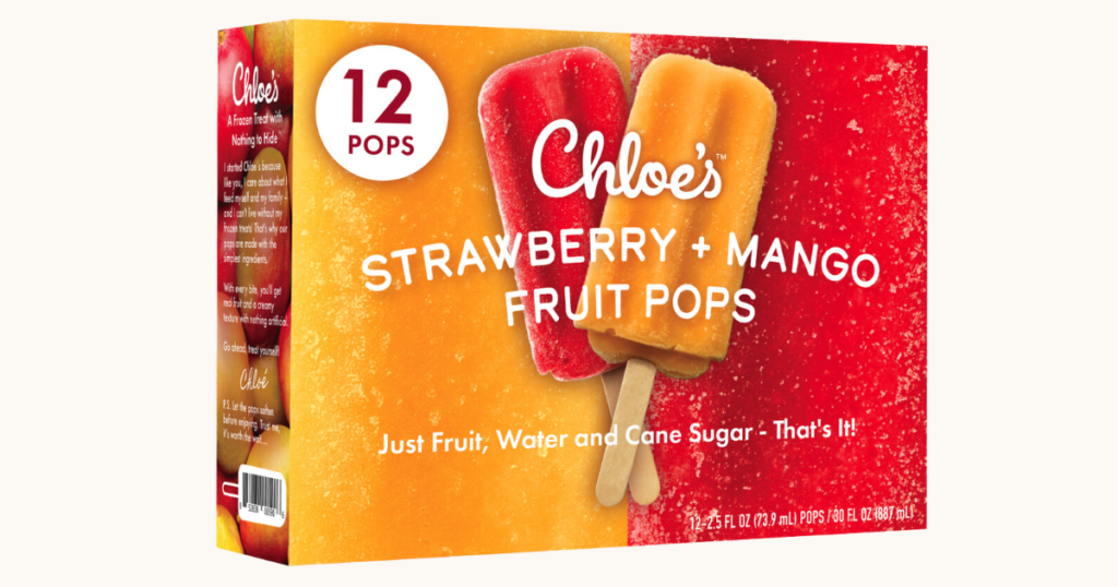 Free Box of Chloe’s Frozen Pops [After Rebate] - The Freebie Guy®