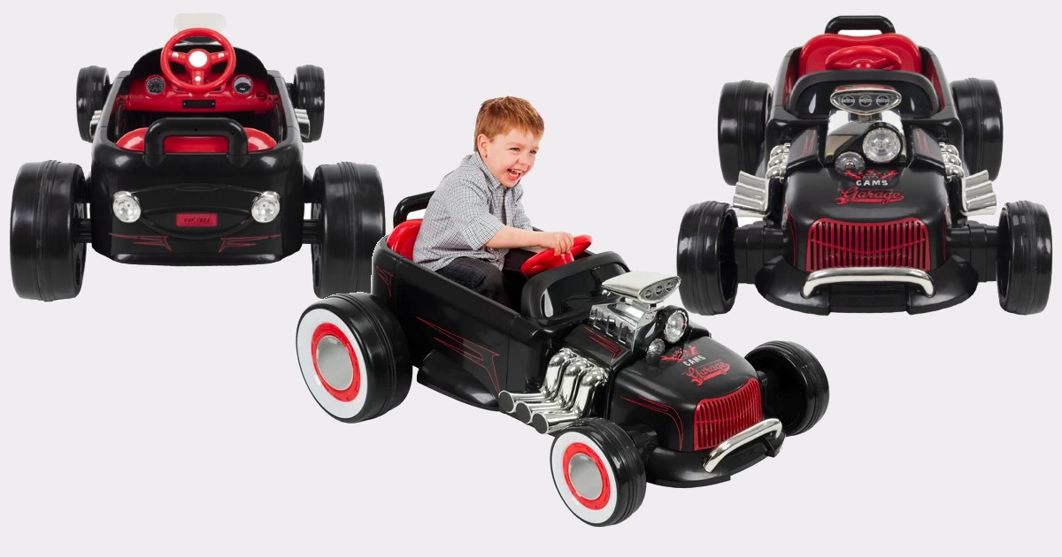 Huffy Black & Red Rat Rod Ride-On Car Only $98.99 (Reg. $230) - The ...
