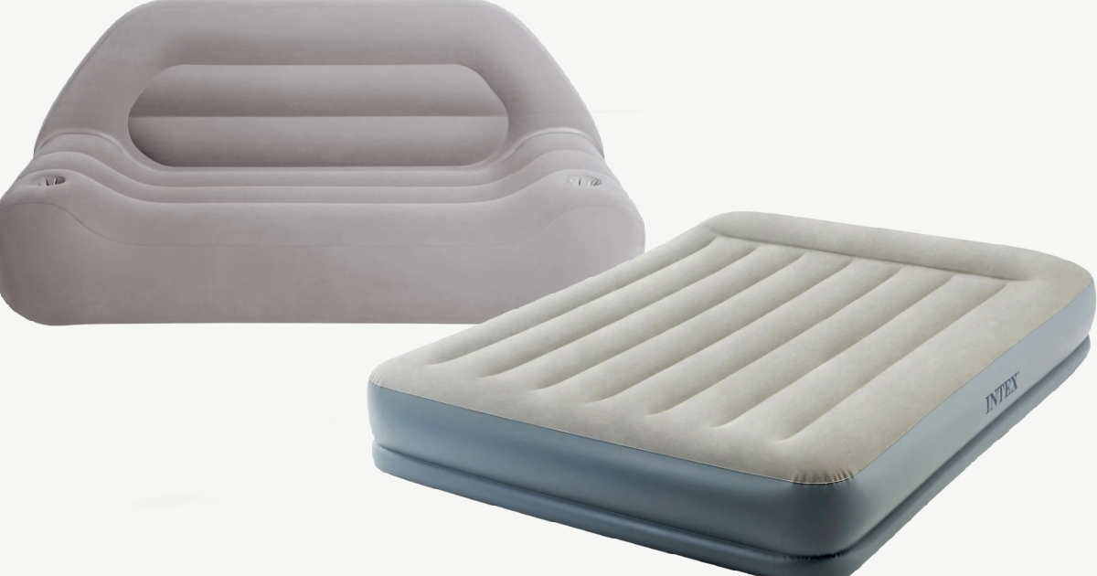 Intex Couch and Mattress