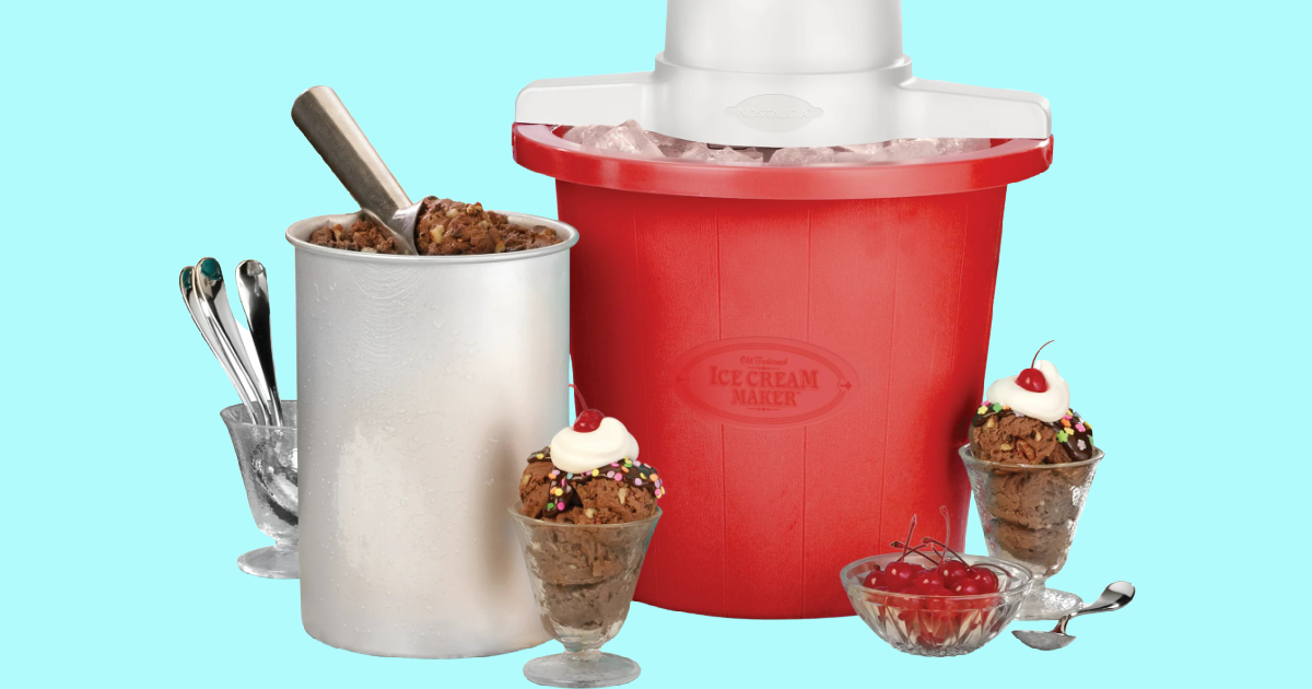 Nostalgia Ice Cream Maker