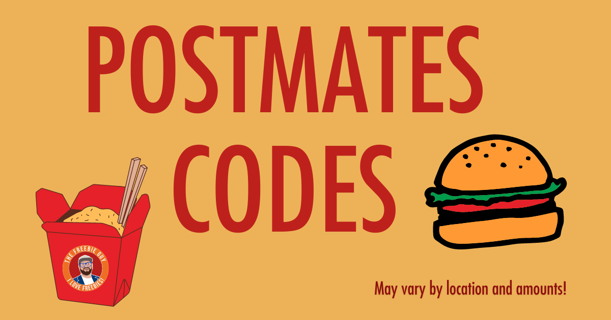 NEW PostMates Code Available! - The Freebie Guy® ️️️