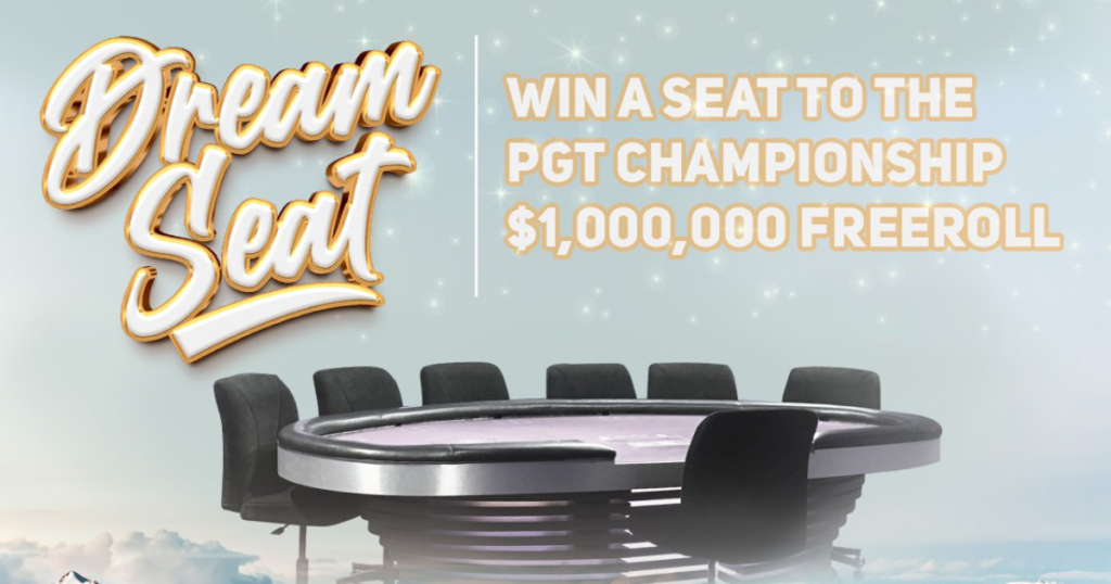 PokerGO Social Media Dream Seat Giveaway
