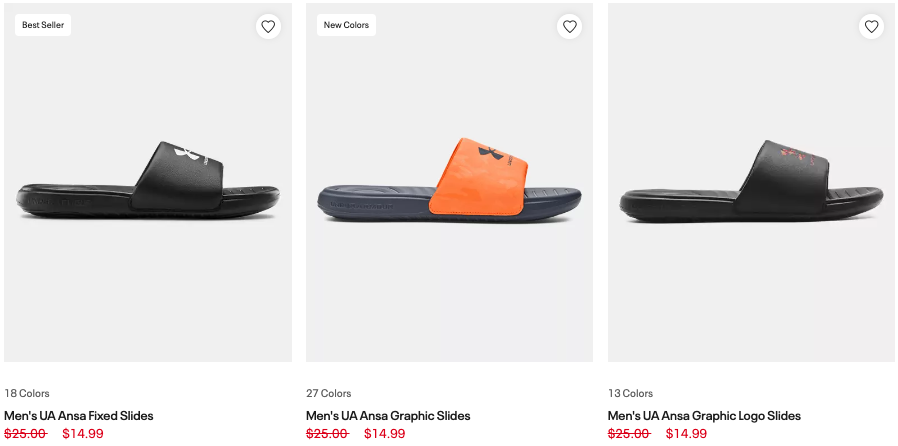 Men's UA Slides