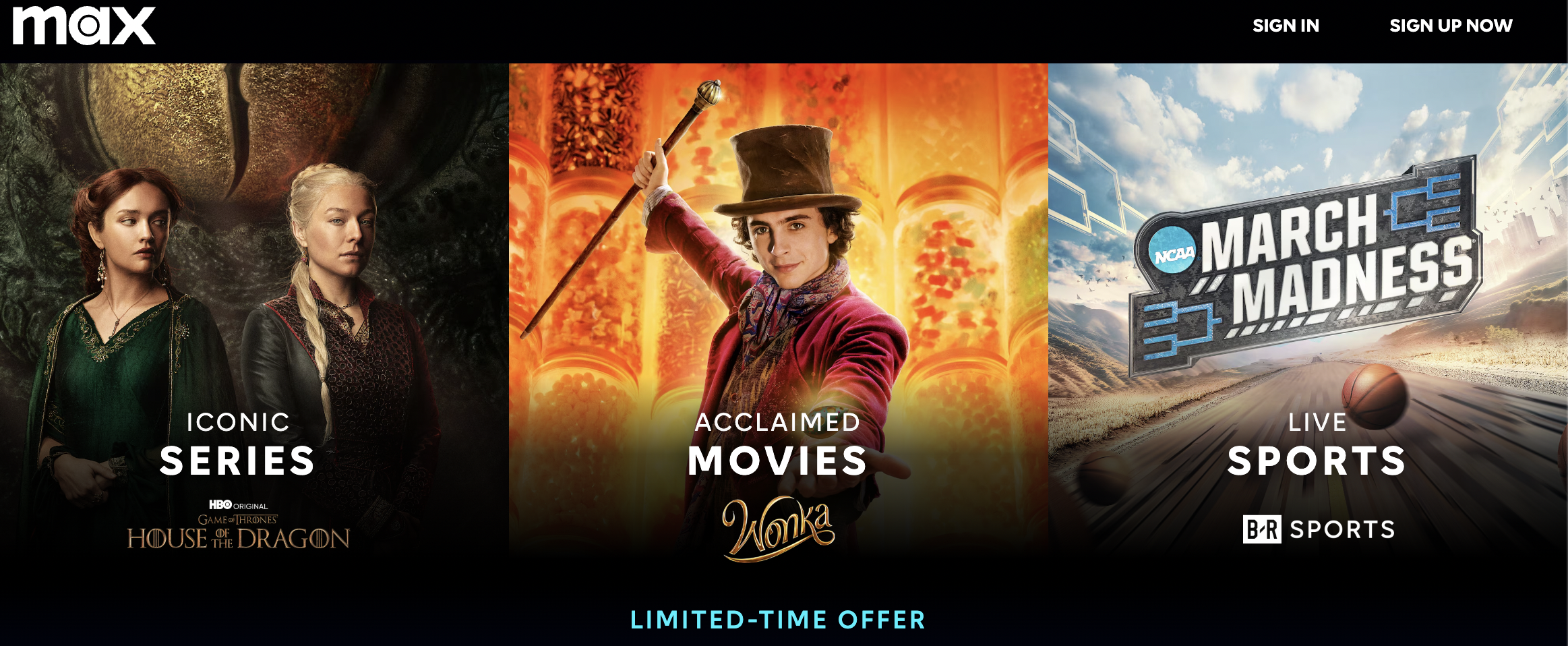 max movie streaming deal