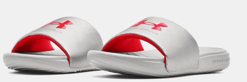 UA Womens Slides Gray