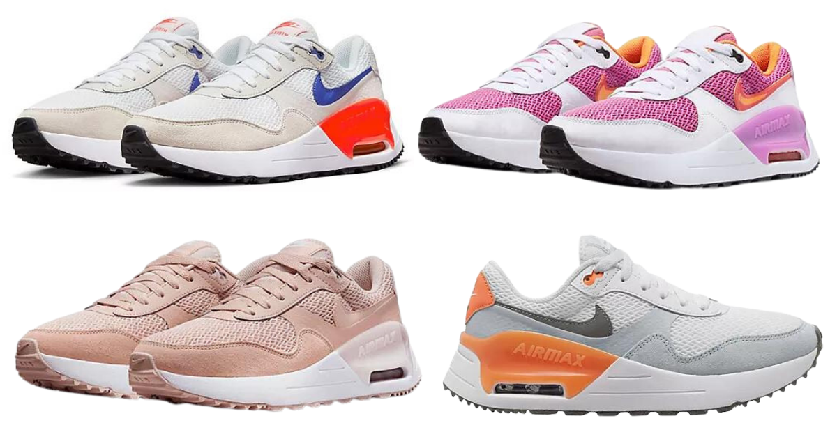 womens nike air max sneakers