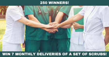 Nurses Week Mystery Scrubs Giveaway