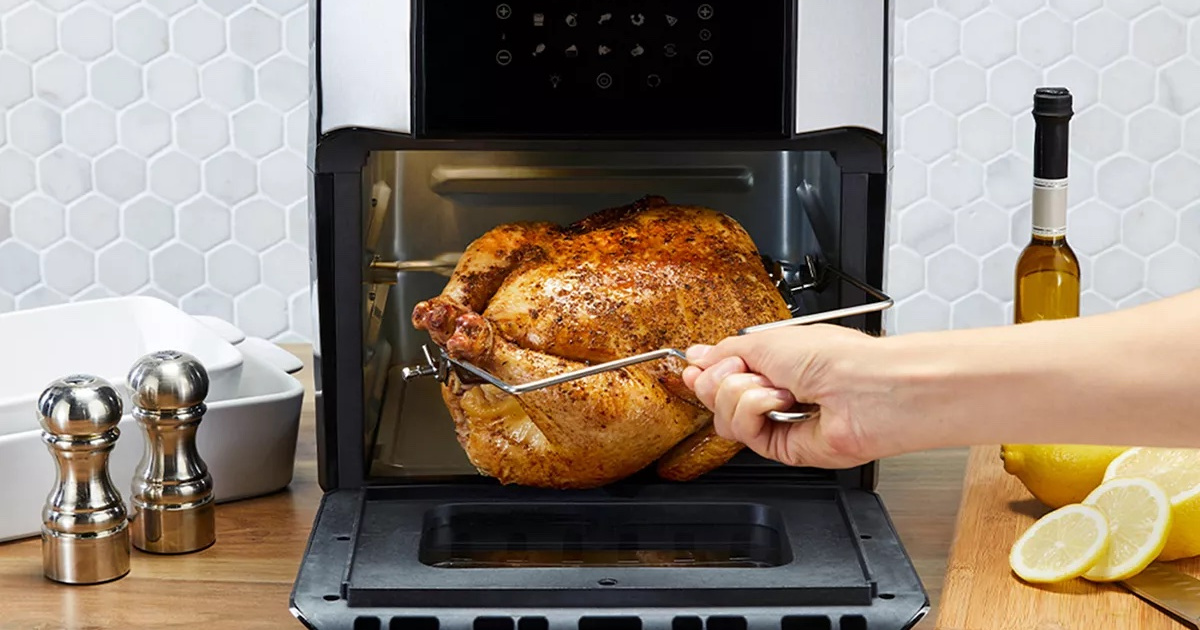 Air Fryer and Rotisserie